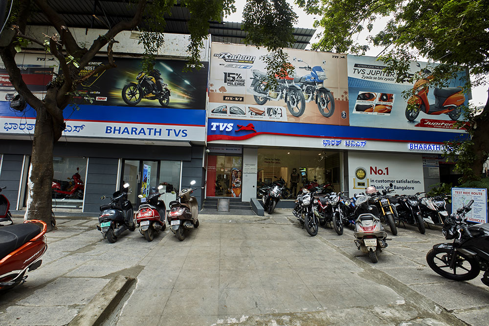 Bharath Tvs Best TVS Showroom in Bangalore